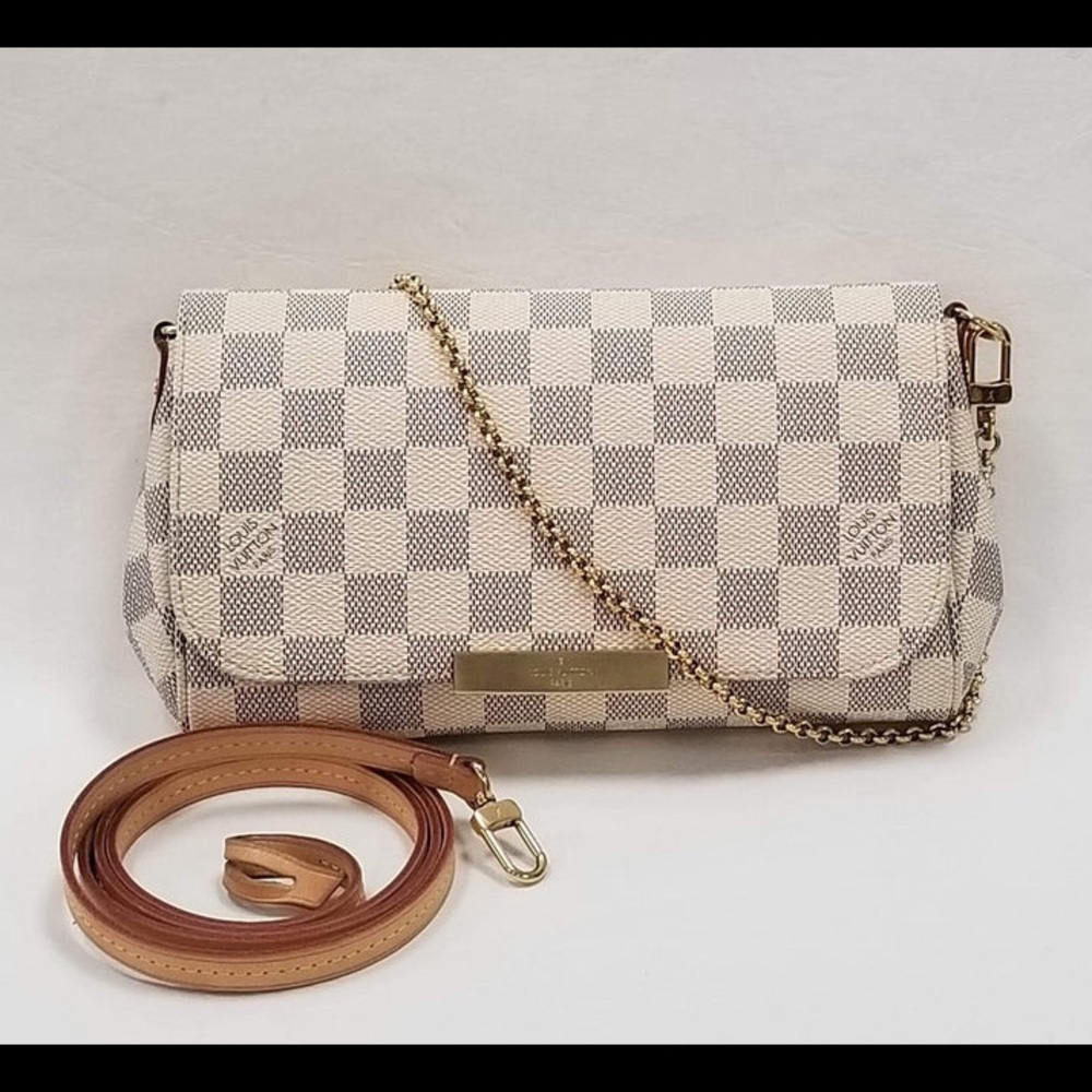 Louis Vuitton Favorite in Damier Azur MM
